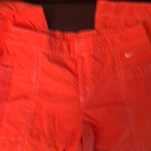 Nike orange capri